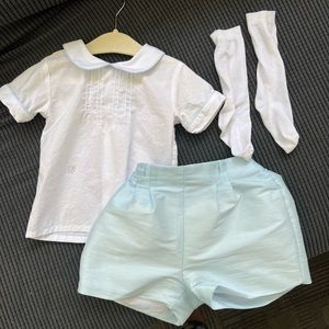 Little English wedding outfit 18m